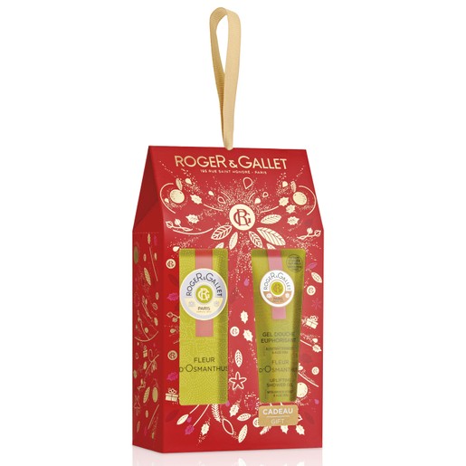 Roger & Gallet Gift Set Fleur D\'Osmanthus Fragrant Wellbeing Water 30ml & Uplifting Shower Gel 50ml Roger & Gallet Gift Set Fleur D\'Osmanthus Fragrant Wellbeing Water 30ml & Uplifting Shower Gel 50ml