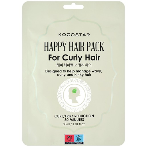 Kocostar Happy Hair Pack for Curly Hair 1 Τεμάχιο Kocostar Happy Hair Pack for Curly Hair 1 Τεμάχιο
