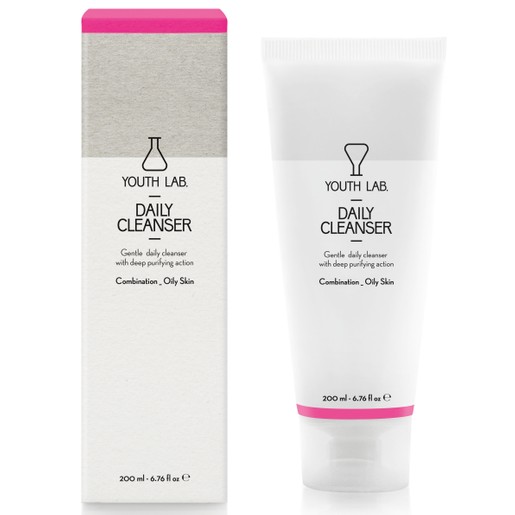 YOUTH LAB. Daily Cleanser Combination Oily Skin, Τζελ Καθαρισμού για Λιπαρές - Μικτές Επιδερμίδες 200ml YOUTH LAB. Daily Cleanser Combination Oily Skin, Τζελ Καθαρισμού για Λιπαρές - Μικτές Επιδερμίδες 200ml
