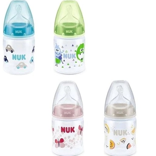 Nuk First Choice Plus Μπιμπερό Πολυπροπυλενίου (PP) Θηλή Σιλικόνης 150ml Nuk First Choice Plus Μπιμπερό Πολυπροπυλενίου (PP) Θηλή Σιλικόνης 150ml