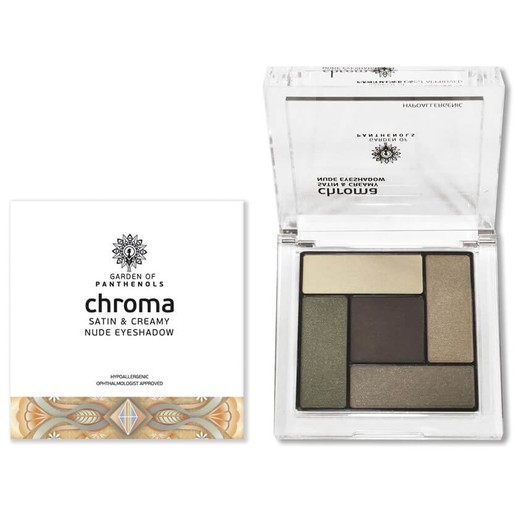 Garden of Panthenols Chroma Satin & Creamy Eyeshadow Απαλές, Μεταξένιες Σκιές 6gr Garden of Panthenols Chroma Satin & Creamy Eyeshadow Απαλές, Μεταξένιες Σκιές 6gr