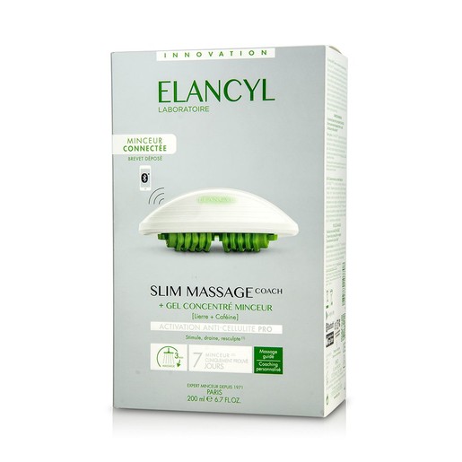 Elancyl Slim Massage Coach Μοναδική, Έξυπνη, Ηλεκτρονική Μέθοδος Μασάζ Με Σύνδεση Bluetooth & Gel Κατά της Κυτταρίτιδας 200ml Elancyl Slim Massage Coach Μοναδική, Έξυπνη, Ηλεκτρονική Μέθοδος Μασάζ Με Σύνδεση Bluetooth & Gel Κατά της Κυτταρίτιδας 200ml