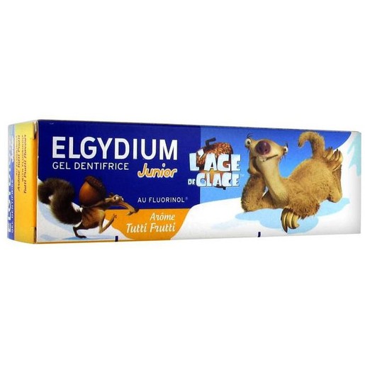 Elgydium Junior Toothpaste Ice Age Tutti Frutti Παιδική Οδοντόκρεμα Gel με Γεύση Tutti Frutti για Παιδιά 7-12 Ετών 50ml Elgydium Junior Toothpaste Ice Age Tutti Frutti Παιδική Οδοντόκρεμα Gel με Γεύση Tutti Frutti για Παιδιά 7-12 Ετών 50ml