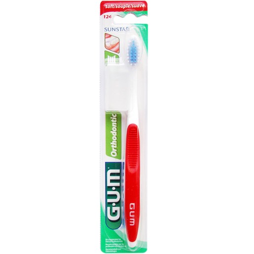 Gum Ortho Soft Οδοντόβουρτσα με Θήκη Προστασίας (124) Gum Ortho Soft Οδοντόβουρτσα με Θήκη Προστασίας (124)