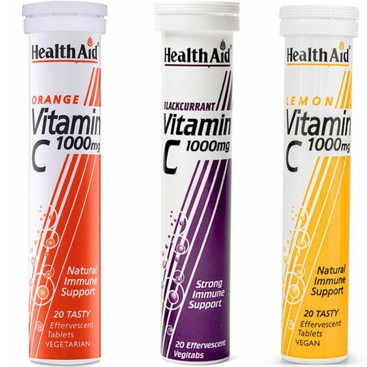 Health Aid Vitamin C 1000mg 20eff.tabs Health Aid Vitamin C 1000mg 20eff.tabs