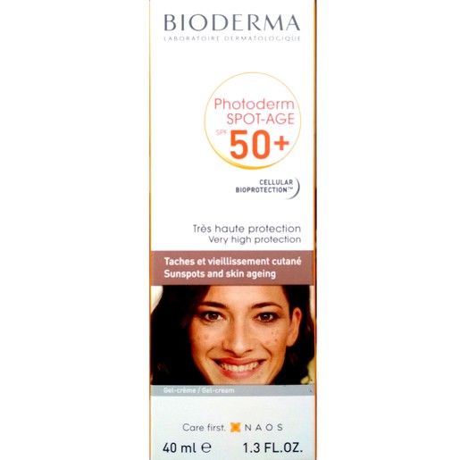 Bioderma Photoderm Spot Age Antioxidant Gel Cream Πολύ Υψυλή Προστασία Κατά των Πανάδων Spf50+, 40ml Bioderma Photoderm Spot Age Antioxidant Gel Cream Πολύ Υψυλή Προστασία Κατά των Πανάδων Spf50+, 40ml