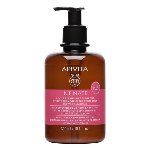 Apivita Intimate Care Plus Cleansing Gel For Extra Protection - 300ml