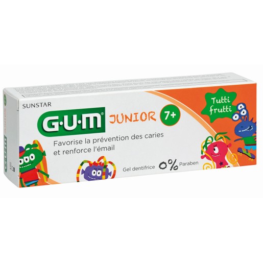 Gum Junior 7-12 Toothpaste Tutti Frutti Παιδική Οδοντόκρεμα με Γεύση Φρούτων 50ml Gum Junior 7-12 Toothpaste Tutti Frutti Παιδική Οδοντόκρεμα με Γεύση Φρούτων 50ml