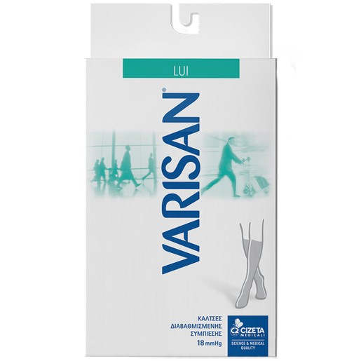 Varisan Lui Αντρικές  Κάλτσες Διαβαθμισμένης Συμπίεσης 18 mmHg 561 Blu Μπλέ 1 Ζευγάρι