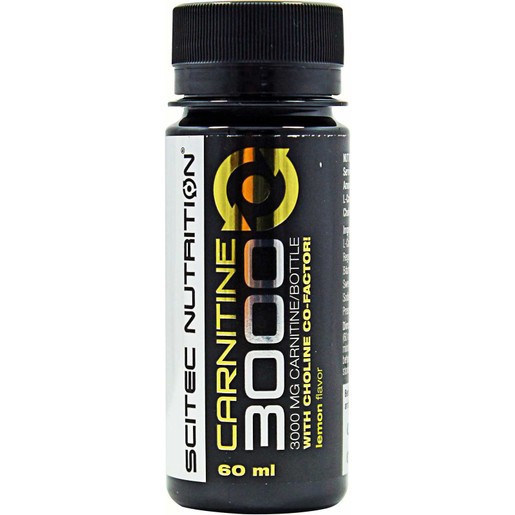 Scitec Nutrition L-Carnitine 3000mg Booster Ενέργειας σε Υγρή Μορφή με Γεύση Λεμόνι 60ml Scitec Nutrition L-Carnitine 3000mg Booster Ενέργειας σε Υγρή Μορφή με Γεύση Λεμόνι 60ml
