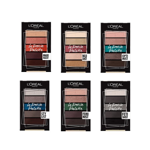 L\'oreal Paris La Petite Mini Eyeshadow Palette 5x0.80gr L\'oreal Paris La Petite Mini Eyeshadow Palette 5x0.80gr