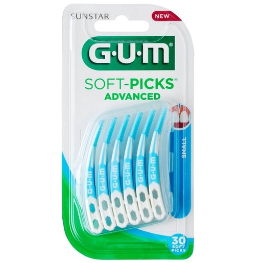 Gum Soft-Picks Advanced Small Μεσοδόντια Βουρτσάκια μιας Χρήσης 30 Τεμάχια (649) Gum Soft-Picks Advanced Small Μεσοδόντια Βουρτσάκια μιας Χρήσης 30 Τεμάχια (649)