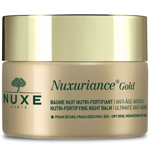 Nuxe Nuxuriance Gold Nutri-Fortifying Night Balm Πλούσια Κρέμα Νύχτας για Θρέψη & Απόλυτη Αντιγήρανση της Ξηρής Επιδερμίδας 50ml Nuxe Nuxuriance Gold Nutri-Fortifying Night Balm Πλούσια Κρέμα Νύχτας για Θρέψη & Απόλυτη Αντιγήρανση της Ξηρής Επιδερμίδας 50ml