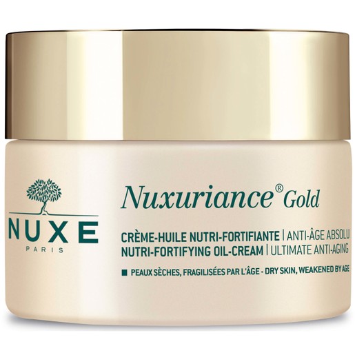 Nuxe Nuxuriance Gold Nutri-Fortifying Oil-Cream Πλούσια Κρέμα Ημέρας για Θρέψη & Απόλυτη Αντιγήρανση της Ξηρής Επιδερμίδας 50ml Nuxe Nuxuriance Gold Nutri-Fortifying Oil-Cream Πλούσια Κρέμα Ημέρας για Θρέψη & Απόλυτη Αντιγήρανση της Ξηρής Επιδερμίδας 50ml