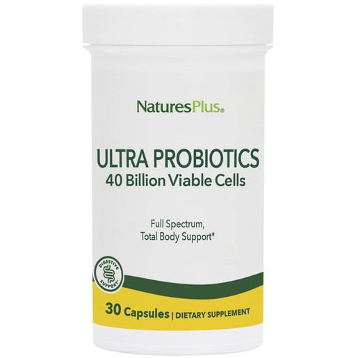 Natures Plus Maximum Strength Ultra Probiotics Πλήρη Προβιοτική Κάλυψη Ολόκληρου του Πεπτικού Συστήµατος 60caps Natures Plus Maximum Strength Ultra Probiotics Πλήρη Προβιοτική Κάλυψη Ολόκληρου του Πεπτικού Συστήµατος 60caps