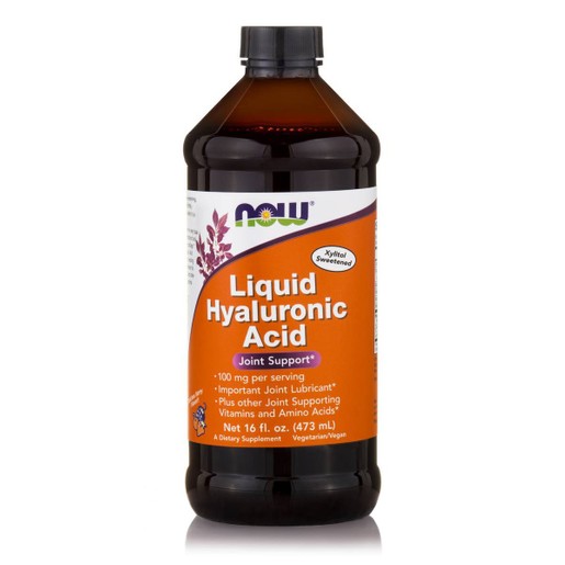 Now Foods Hyaluronic Acid Liquid 100mg Συμπλήρωμα Διατροφής Υγρή Μορφή Υαλουρονικού Οξέως Μέγιστης Απορρόφησης 473ml Now Foods Hyaluronic Acid Liquid 100mg Συμπλήρωμα Διατροφής Υγρή Μορφή Υαλουρονικού Οξέως Μέγιστης Απορρόφησης 473ml
