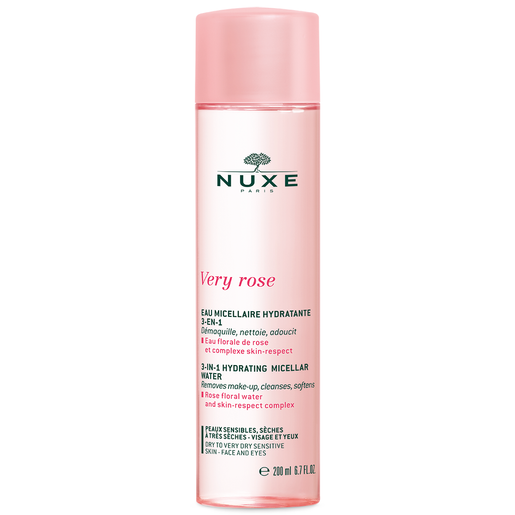 Nuxe Very Rose Soothing Micellar Water 3 in 1 Απαλό Νερό Καθαρισμού & Ντεμακιγιάζ με Ροδόνερο 200ml Nuxe Very Rose Soothing Micellar Water 3 in 1 Απαλό Νερό Καθαρισμού & Ντεμακιγιάζ με Ροδόνερο 200ml