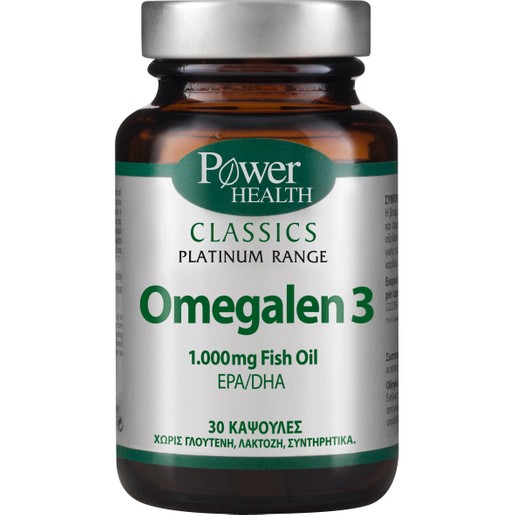 Power Health Platinum Omegalen 3 1.000mg 30caps Power Health Platinum Omegalen 3 1.000mg 30caps