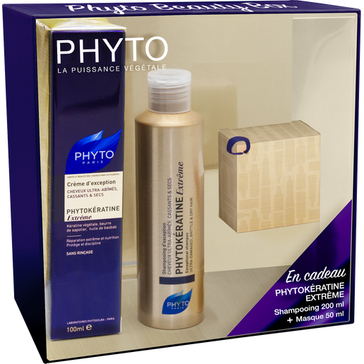 Phyto Πακέτο Προσφοράς Phytokeratine Extreme Creme Θρεπτική Κρέμα Μαλλιών 100ml &Δώρο Phytokeratine Shampooing 200ml & Μάσκα Phyto Πακέτο Προσφοράς Phytokeratine Extreme Creme Θρεπτική Κρέμα Μαλλιών 100ml &Δώρο Phytokeratine Shampooing 200ml & Μάσκα