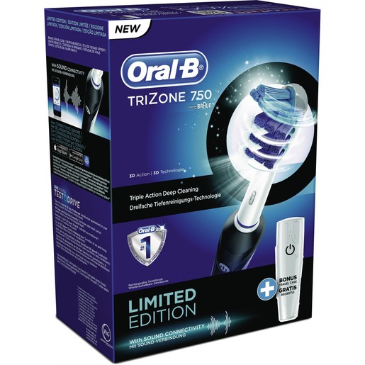 Oral-B Trizone 750 Limited Edition Black Ηλεκτρική Οδοντόβουρτσα & Δώρο Travel Case Oral-B Trizone 750 Limited Edition Black Ηλεκτρική Οδοντόβουρτσα & Δώρο Travel Case