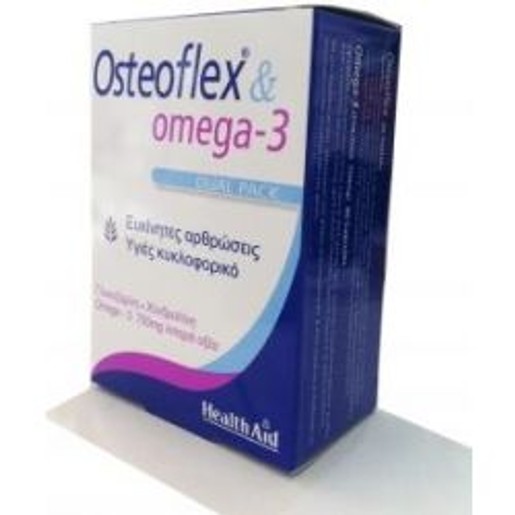 Health Aid Osteoflex & Omega-3 30tabs+30caps Health Aid Osteoflex & Omega-3 30tabs+30caps