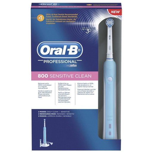 Oral-B Professional Care 800 Sensitive Clean Ηλεκτρική Οδοντόβουρτσα Oral-B Professional Care 800 Sensitive Clean Ηλεκτρική Οδοντόβουρτσα
