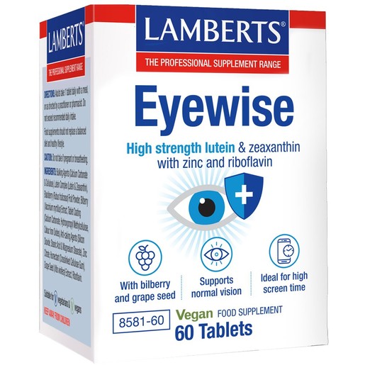 Lamberts Eyewise High Strength Lutein 20mg, 60tabs