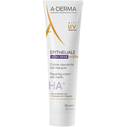 A-Derma Epitheliale HA+ Ultra Repair Spf50+ Protective & Repairing Face Cream 100ml