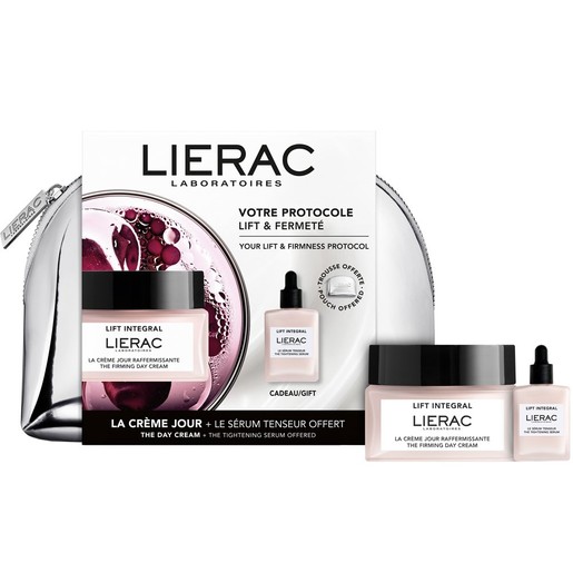 Lierac Promo Lift Integral The Firming Day Cream 50ml & Δώρο The Tightening Serum 15ml & Νεσεσέρ 1 Τεμάχιο