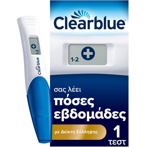 Clearblue Digital Ψηφιακό Τεστ Εγκυμοσύνης  1 Τεμάχιο
