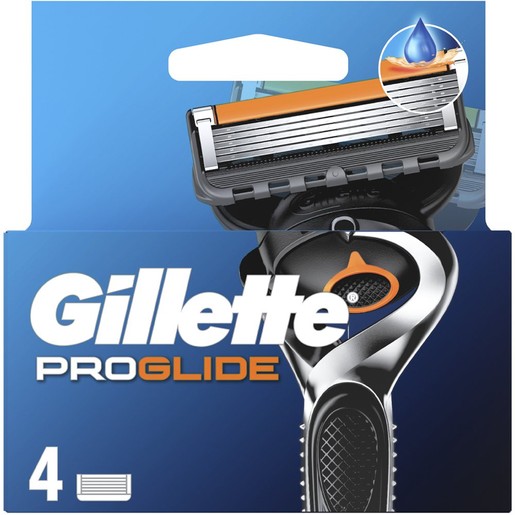 Gillette Fusion 5 ProGlide Men’s Razor Blade Refills 4 Τεμάχια
