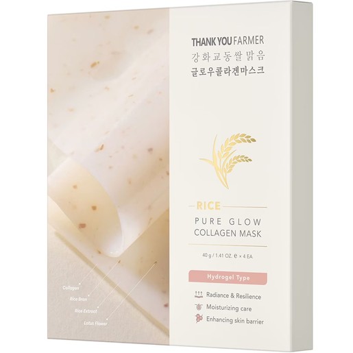 Thank You Farmer Pure Glow Collagen Mask 4 Τεμάχια