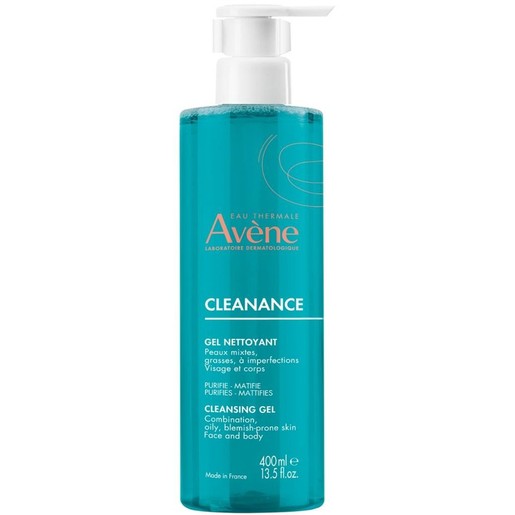 Avene Cleanance Face & Body Cleansing Gel 400ml