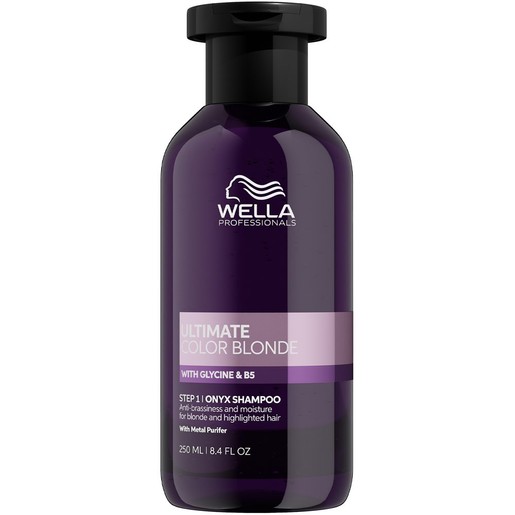 Wella Professionals Ultimate Color Blonde Step 1 Onyx Shampoo 250ml