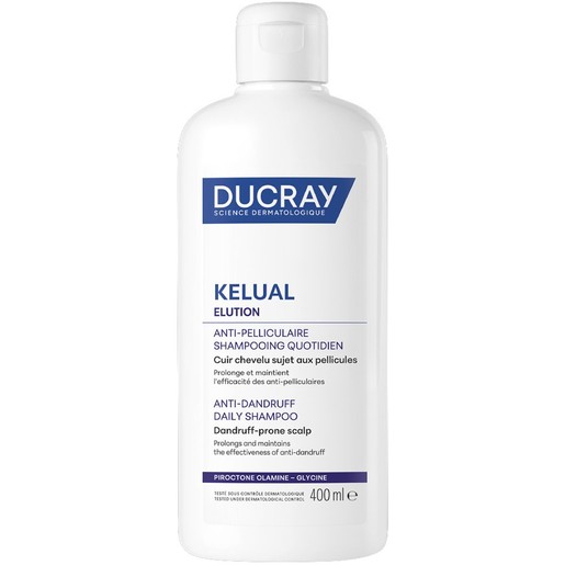 Ducray Kelual Elution Anti-dandruff Daily Shampoo 400ml