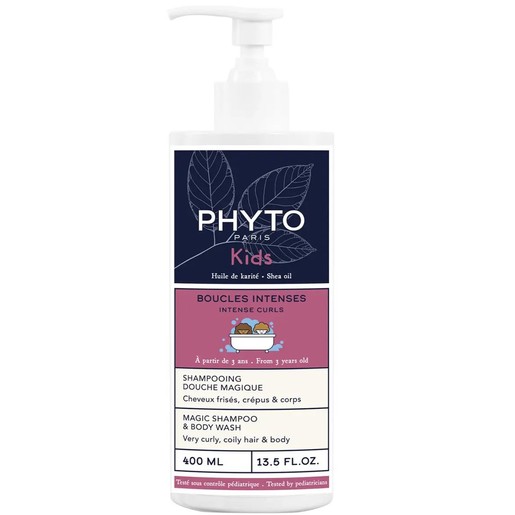 Phyto Kids Intense Curles Magic Shampoo & Body Wash 400ml