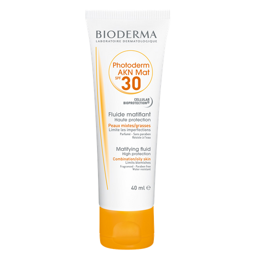 Bioderma Photoderm Akn Mat Fluide Spf30+, 40ml Bioderma Photoderm Akn Mat Fluide Spf30+, 40ml