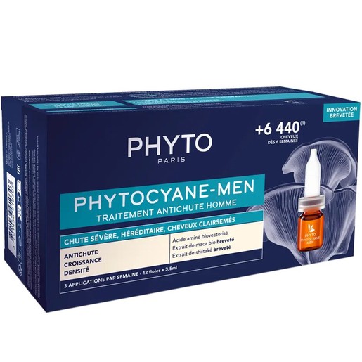 Phyto Phytocyane Anti-Hair Loss Treatment for Men 12vials x 3,5ml