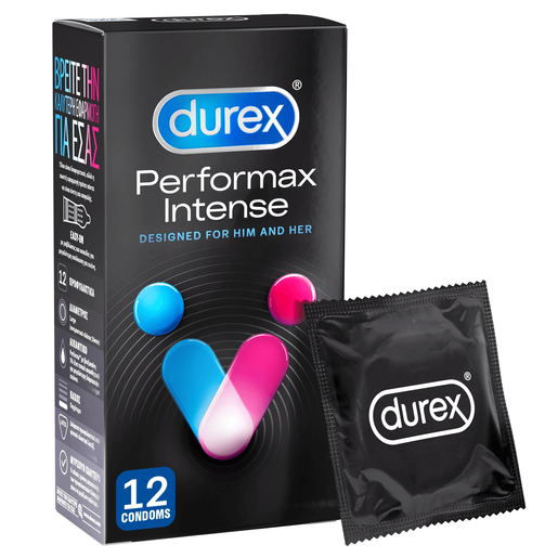 Durex Performax Intense 12 Τεμάχια Durex Performax Intense 12 Τεμάχια