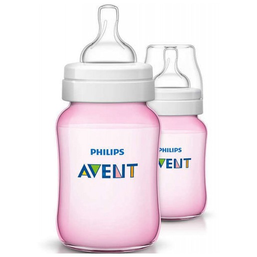 Avent Classic+ Limited Edition Πλαστικό Μπιμπερό με Πιπίλα Σιλικόνης 1m+ 260ml Χωρίς Bpa 2τμχ SCF565/27 Avent Classic+ Limited Edition Πλαστικό Μπιμπερό με Πιπίλα Σιλικόνης 1m+ 260ml Χωρίς Bpa 2τμχ SCF565/27