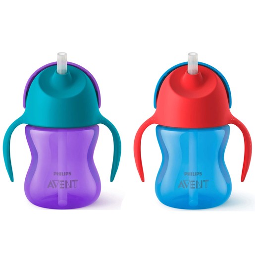 Avent Bendy Straw Cup Κύπελλο με Καλαμάκι & Λαβές 9m+ 200ml SCF796/01-02 Avent Bendy Straw Cup Κύπελλο με Καλαμάκι & Λαβές 9m+ 200ml SCF796/01-02