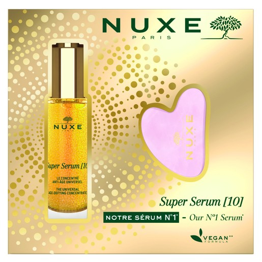 Nuxe Promo Super Serum 10, 30ml & Δώρο Gua Sha Tool 1 Τεμάχιο Nuxe Promo Super Serum 10, 30ml & Δώρο Gua Sha Tool 1 Τεμάχιο