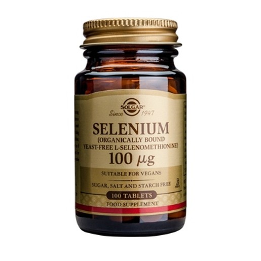 Solgar Selenium 100μg 100tabs Solgar Selenium 100μg 100tabs
