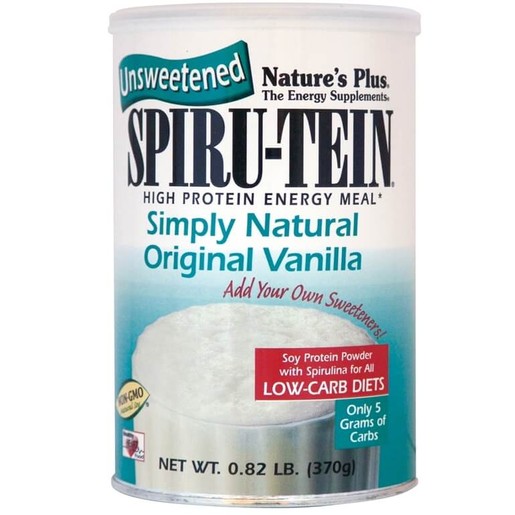 Natures Plus Spiru-tein Vanilla Shake Συμπλήρωμα Διατροφής Σόγιας σε Σκόνη με Γεύση Βανίλιας 370gr