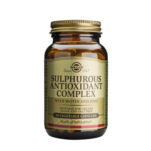 Solgar Sulphurous Antioxidant Complex 90 veg.caps Solgar Sulphurous Antioxidant Complex 90 veg.caps