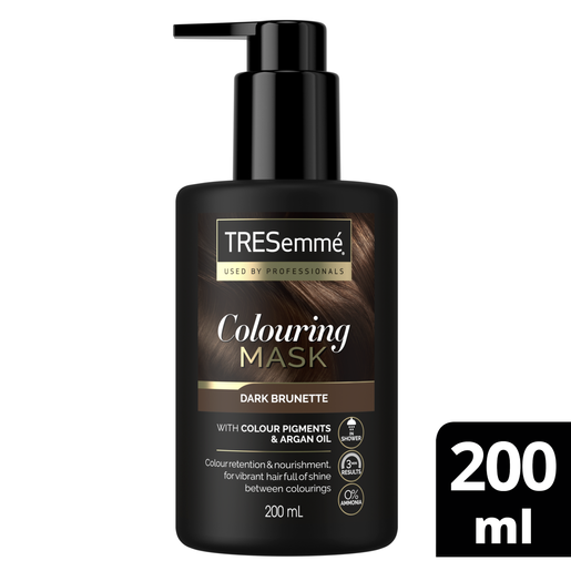 TRESemme Colouring Mask Dark Brunette 200ml TRESemme Colouring Mask Dark Brunette 200ml