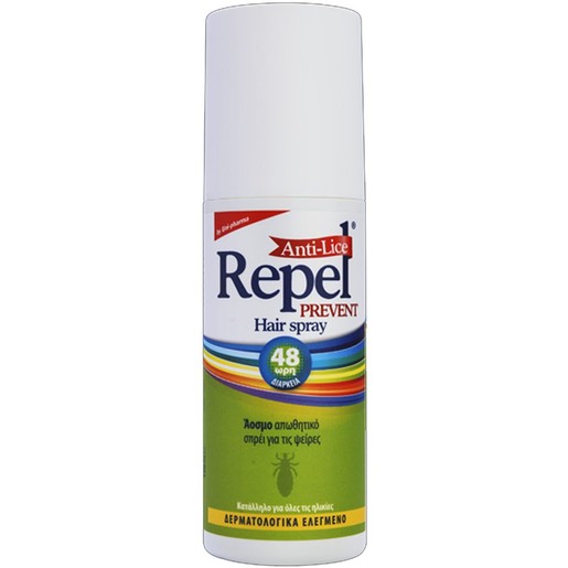 Uni-Pharma Repel Anti-Lice Prevent Hair Spray 150ml