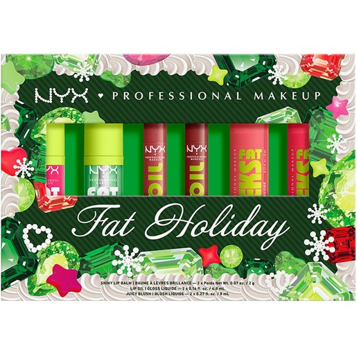 Nyx Professional Makeup Promo Fat Holiday Pack 6 Τεμάχια