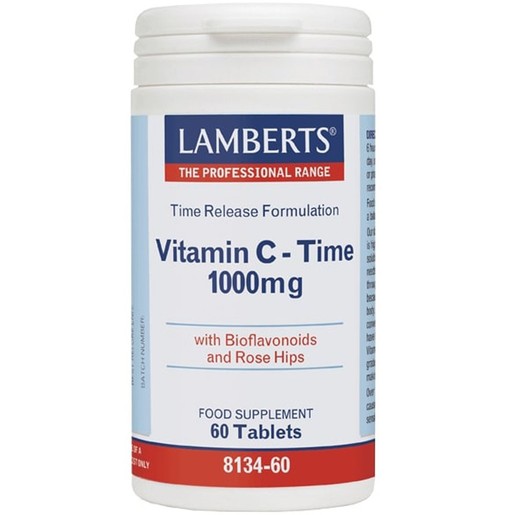 Lamberts Vitamin C Time Release 1000mg, 60tabs