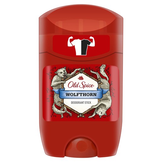 Old Spice Deo Stick Wolfthorn Αποσμητικό με Χαρακτηριστικό Αρρενωπό Άρωμα για Άνδρες 50ml Old Spice Deo Stick Wolfthorn Αποσμητικό με Χαρακτηριστικό Αρρενωπό Άρωμα για Άνδρες 50ml